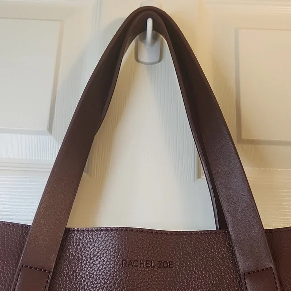 Rachel Zoe Burgandy Arialith in Bordo Vegan Leather Tote - Picture 3 of 9